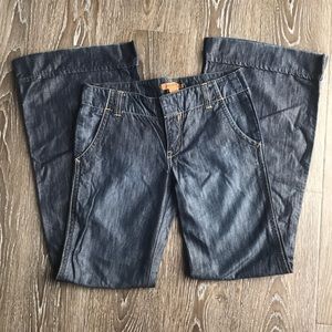 Size 26 cuffed wide leg Arden B jeans